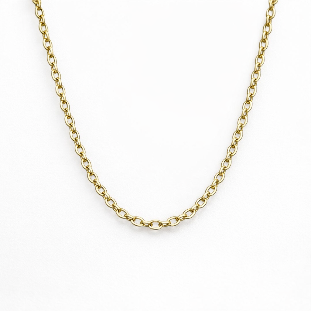 Men's Chain in 14K Plated Stainless Steel