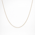 Slider Chain Necklace | 9ct White Gold