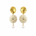 Lik Lik Malalo Earrings Gold by Bilum And Bilas