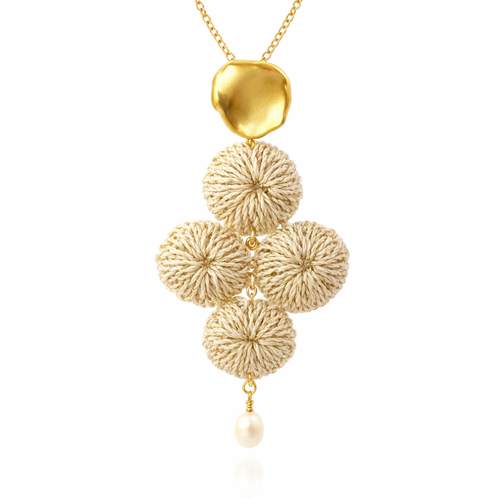 Malalo Necklace Gold by Bilum And Bilas