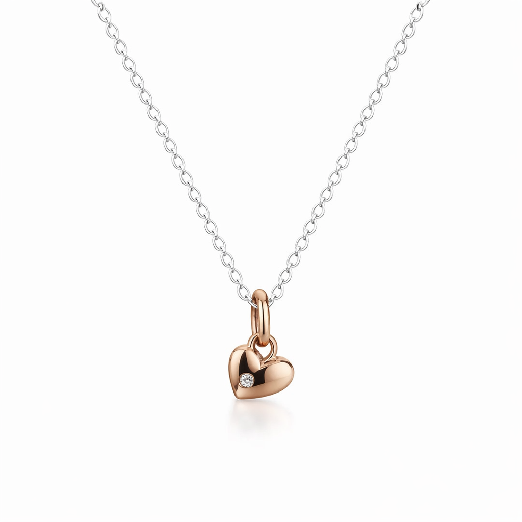 Petals Mother Necklace In Sterling Silver