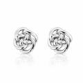 Clip-On Earrings |Eternal Celtic Knot In Silver