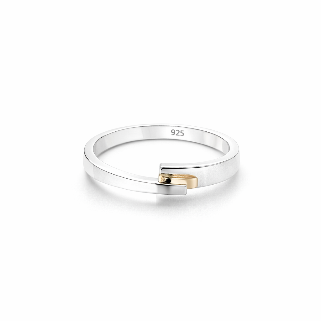 Sculptural Silver Ring