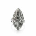 Granulation Ring In Silver