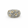 Intricate Design With Frangipani's Silver Ring