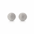Granulation Domed Silver Studs