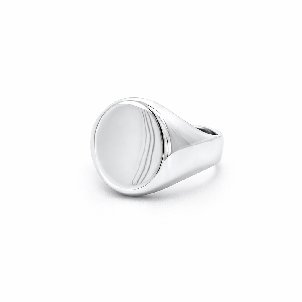 Signet Ring In Sterling Silver 11mm x 9mm