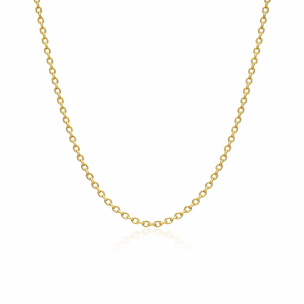 Chain Necklace In 22ct Yellow Gold