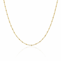 Beaded Chain Necklace | 18K Delicate