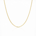 Elegant 9K Link Chain - A Timeless Luxury Accessory