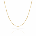 Necklace: 9K Gold 45cm Elongated Trace