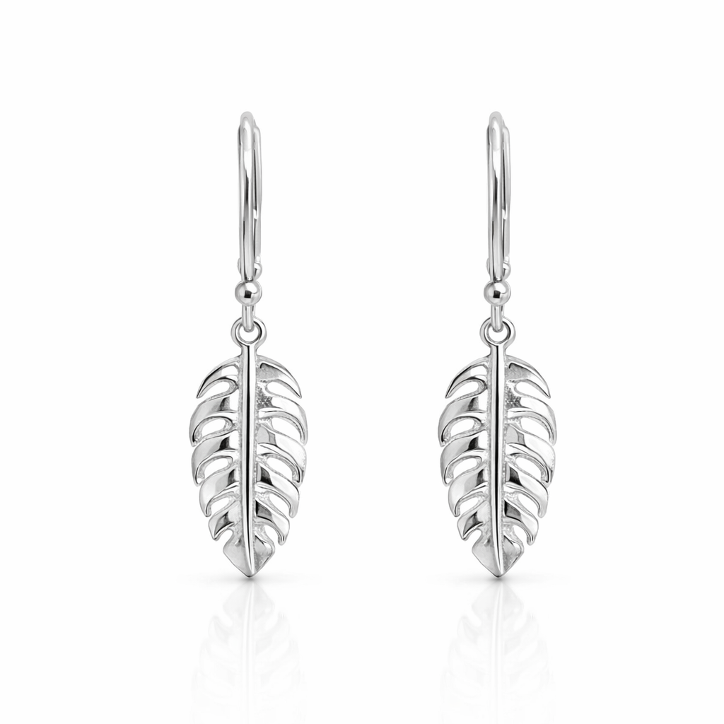 Elegant Travellers Palm Nature Inspired Earrings