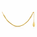 Petals Silver Gold Plate Necklace | "I Love You"