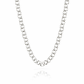 Silver Belchor Chain Necklace In 40cm Length