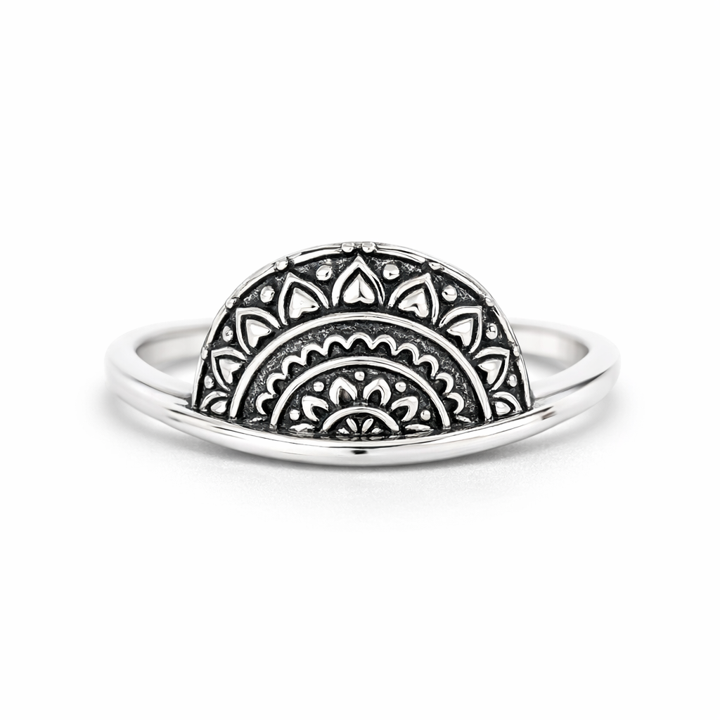 Sunrise Ring in Sterling Silver