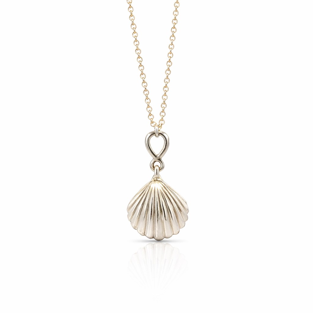 Cockleshell Pendant In Sterling Silver