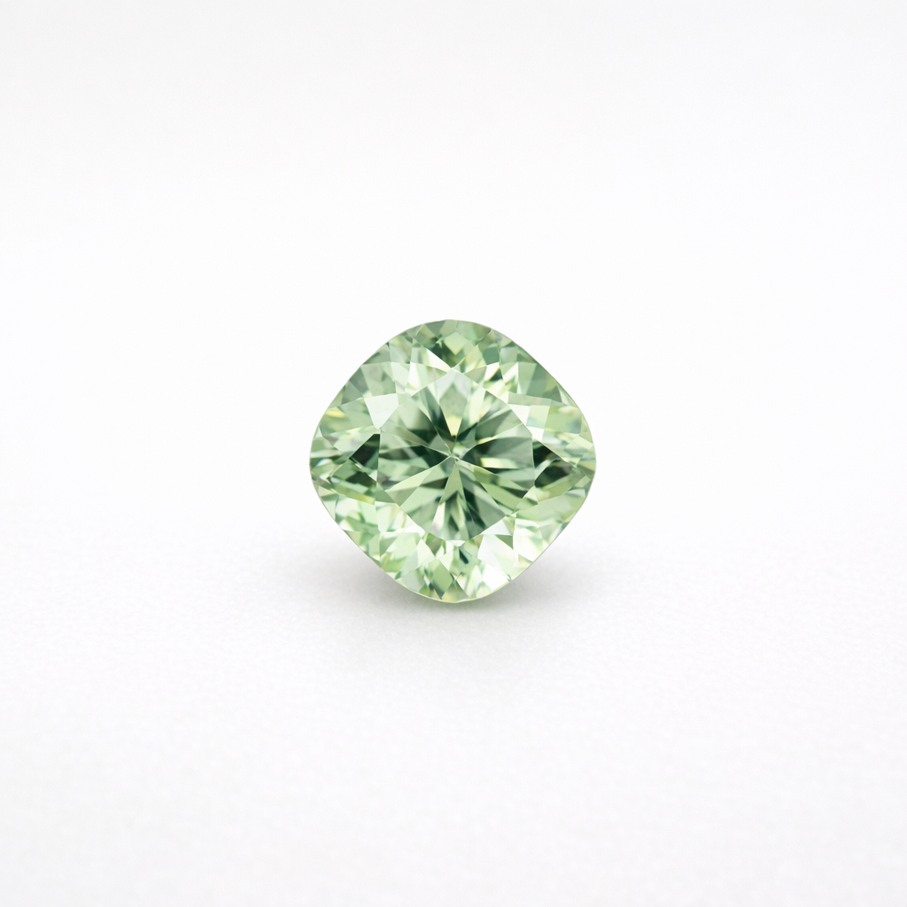 Cushion Cut Green Tourmaline 2.6ct