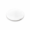 Round Disk Brooch In Sterling Silver