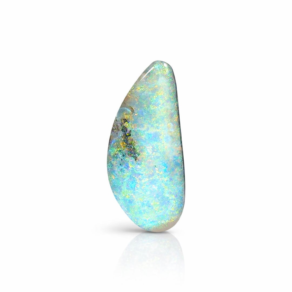 Aqua Opal with Mystical Green Heart