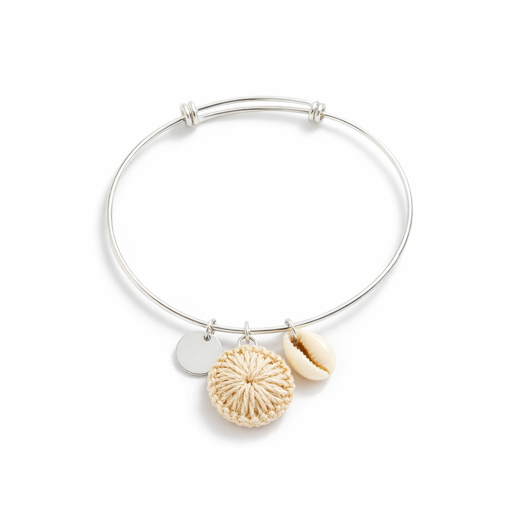 Bilum And Bilas Memento Bracelet Silver