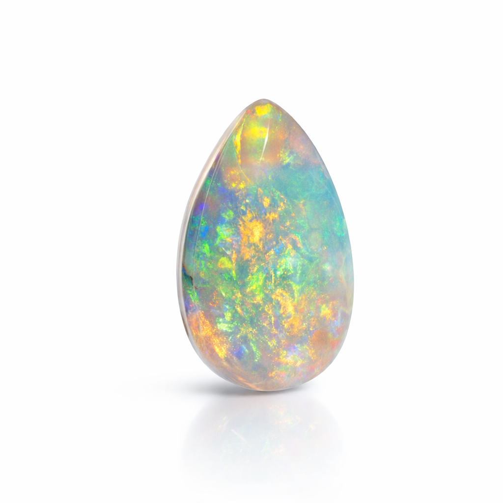 Lustrous Opal Gemstone, An Iridescent Jewel