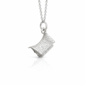 Trobriand Yam Hut Pendant In Sterling Silver