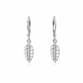Small Sterling Silver Traveller Palm Earrings
