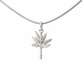 Silver Pendant | Banana Tree Sterling Silver