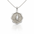 Wilson's Bird of Paradise Pendant Silver