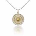 Small Two Star Goroka Basket Pendant
