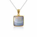 Solid Boulder Opal Pendant