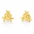 Stud Earrings | Flower Cluster In 9K Yellow Gold