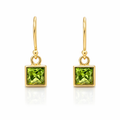 Earrings | Peridot In 9 Carat Gold