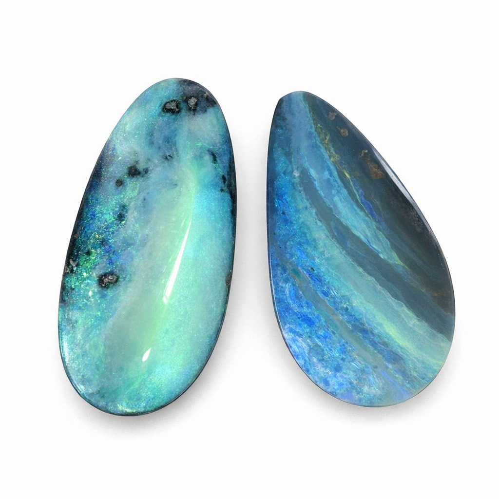 Solid Opals | Two Blues and Greens