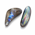 Solid Opals | Two with Natural Colours