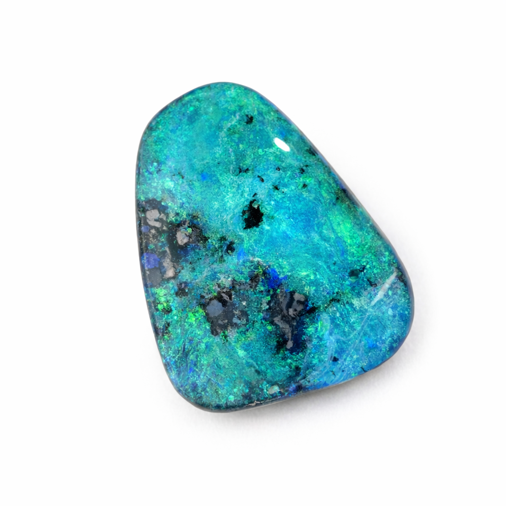 Solid Opal | Aqua Blue