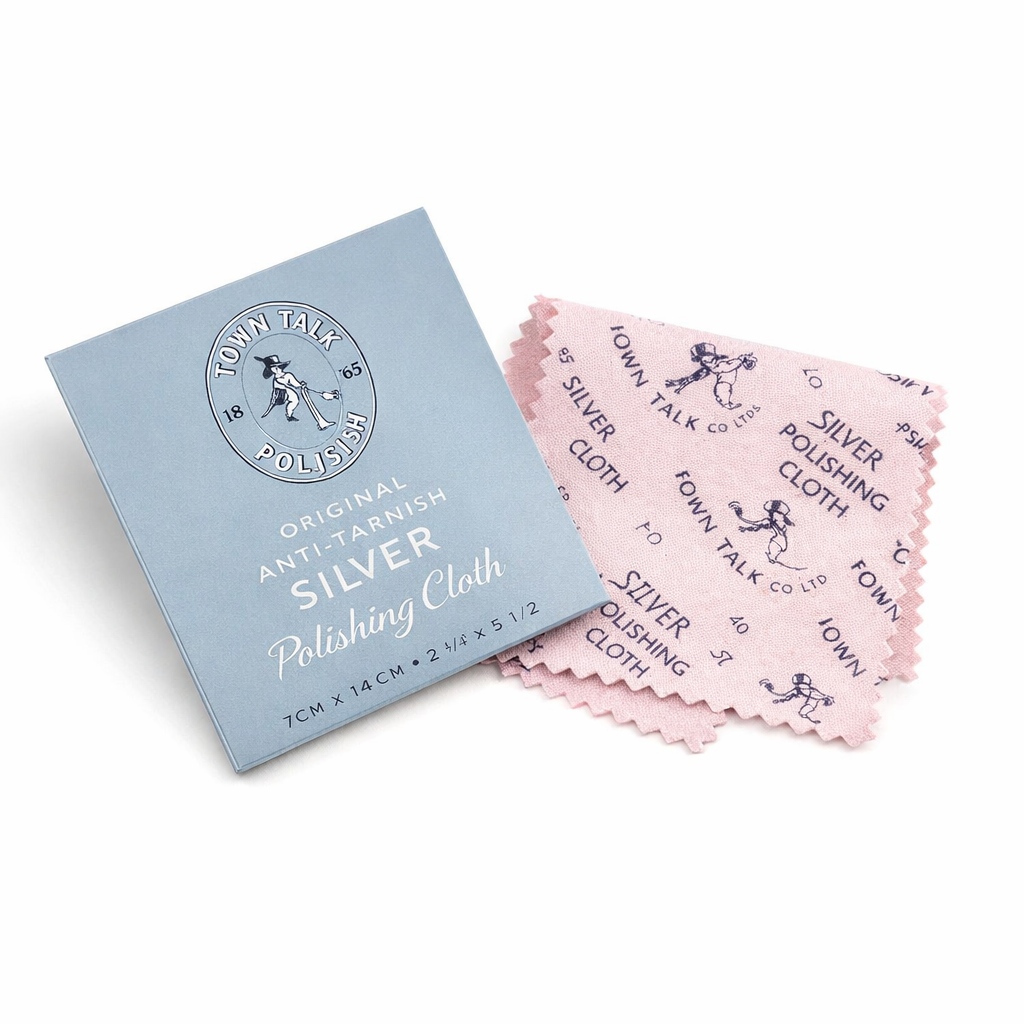 Silver Anti Tarnish Polishing Cloth Town Talk