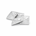 Cufflinks | Silver Papua New Guinea Flag