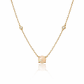 Opal Lightning Ridge Necklace And Diamond Detail | 14K