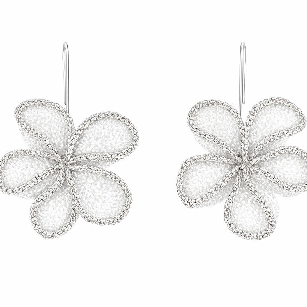 Bilum and Bilas Earrings | Frangipani