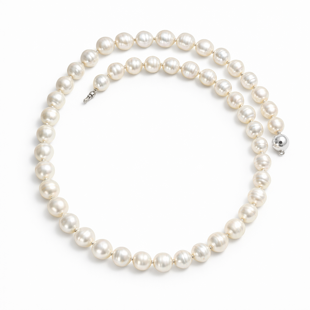 South Sea Pearl Necklace | 18ct Ball Clasp