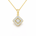 Diamond Pendant | Square Shape