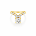 Diamond Engagement Ring | 18ct Yellow Gold