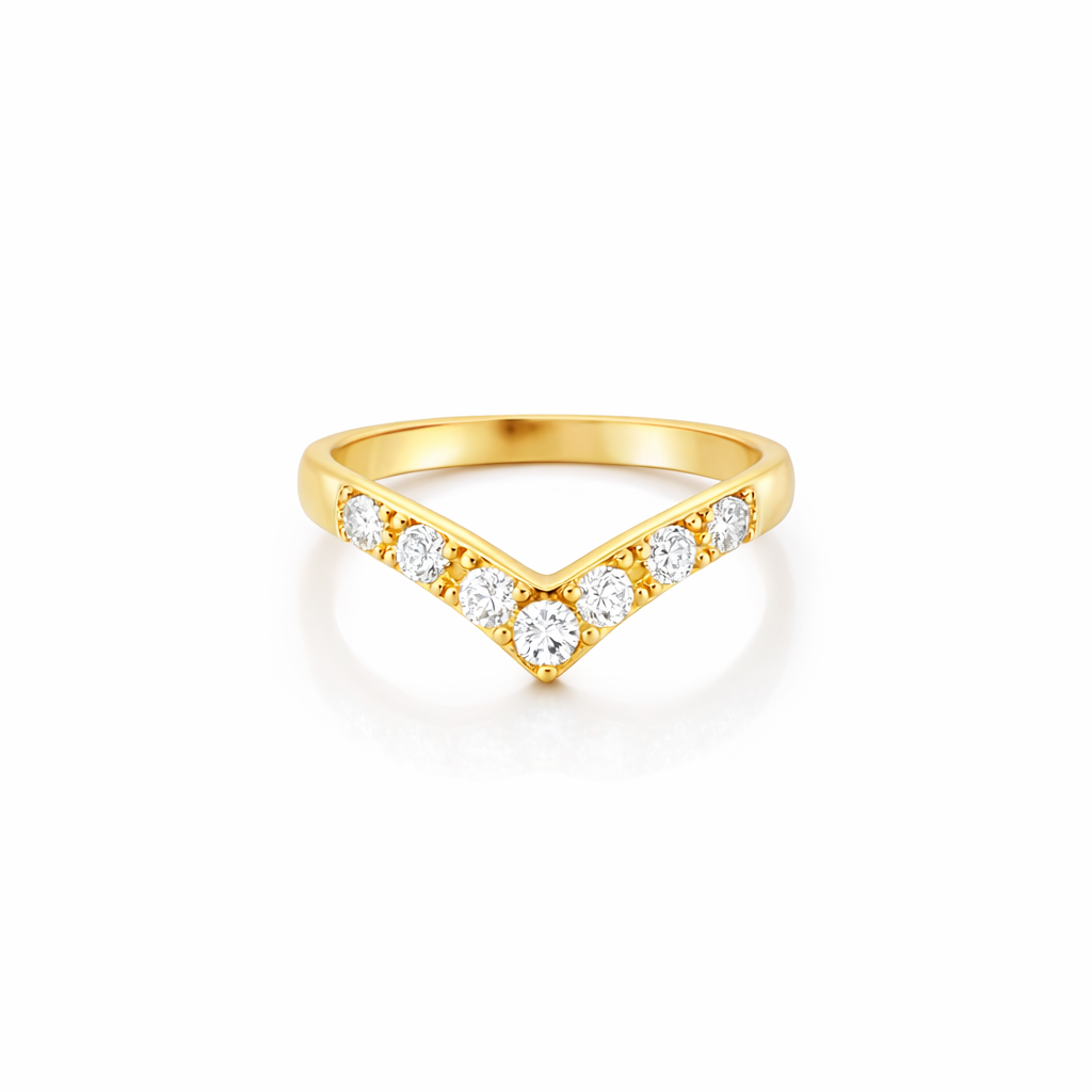 Diamond Wedding Ring | 18ct Yellow Gold