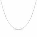 Bead Chain | 18ct White Gold