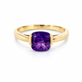 Amethyst Ring | 14K Yellow Gold