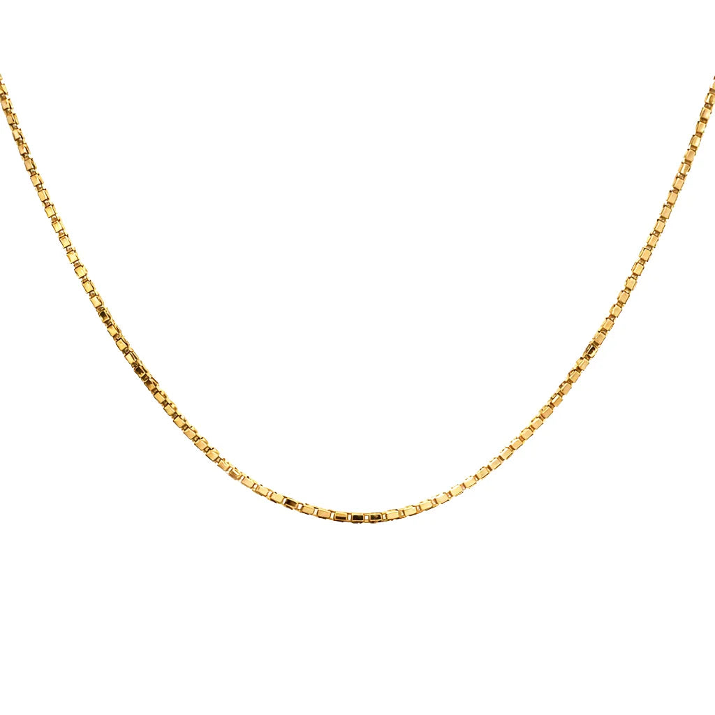 Chain Necklace | 45cm 14ct Yellow Gold