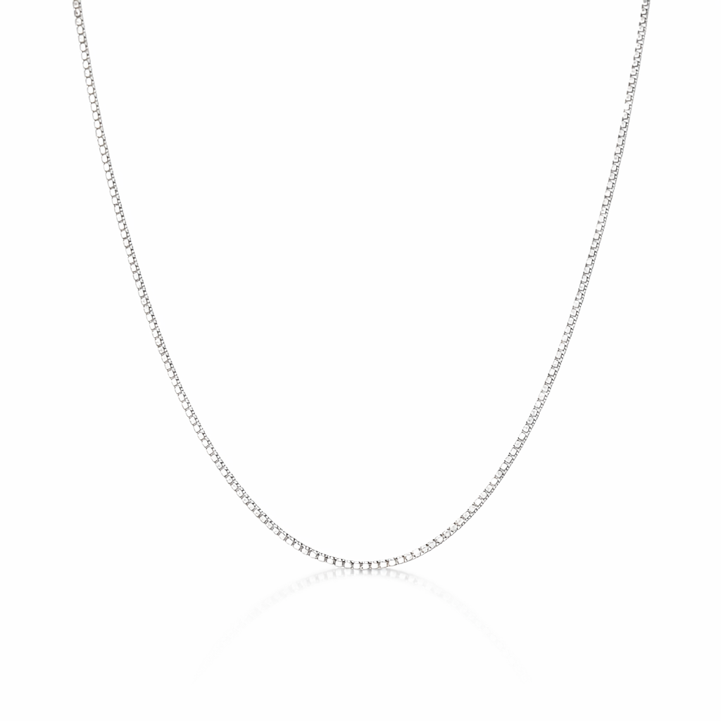 Chain Necklace | 14ct White Gold