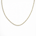 Nylon twisted necklace
