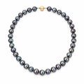 Tahitian Pearl Necklace With 14ct Yellow Gold Ball Clasp